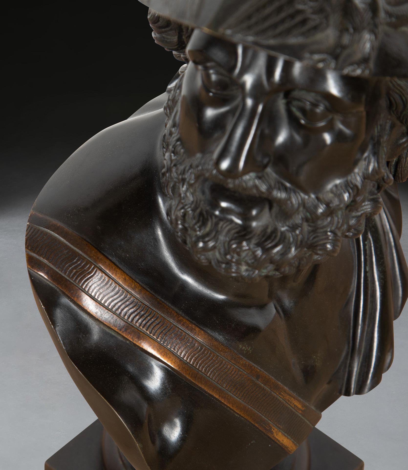 Grand Tour Bronze Bust of Ajax 2