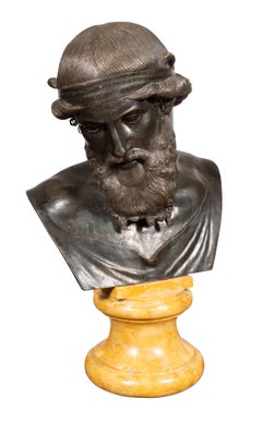 Grand Tour Buste en bronze de Dionysos de la VILLA des Papyri