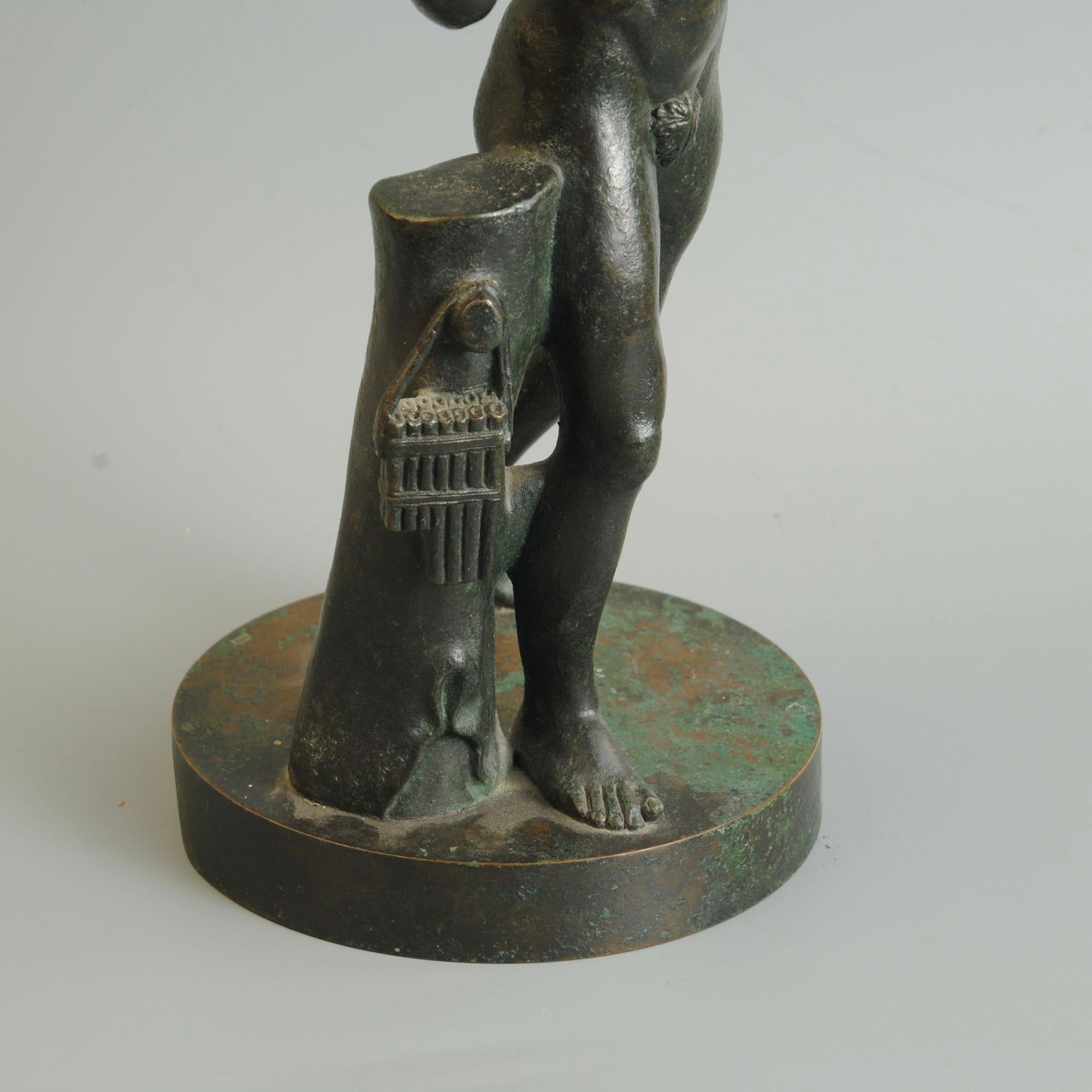 Italian Grand Tour Bronze Figure Of Bacchus For Sale