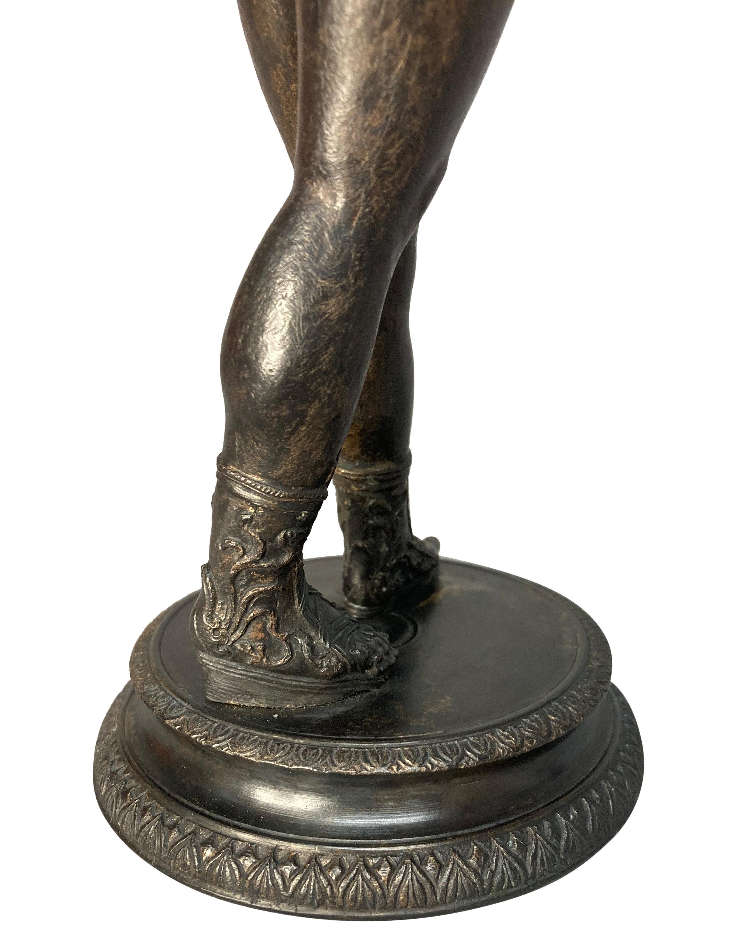 Grand Tour Bronze Figure Of Narcissus In Good Condition In Kent, Dover