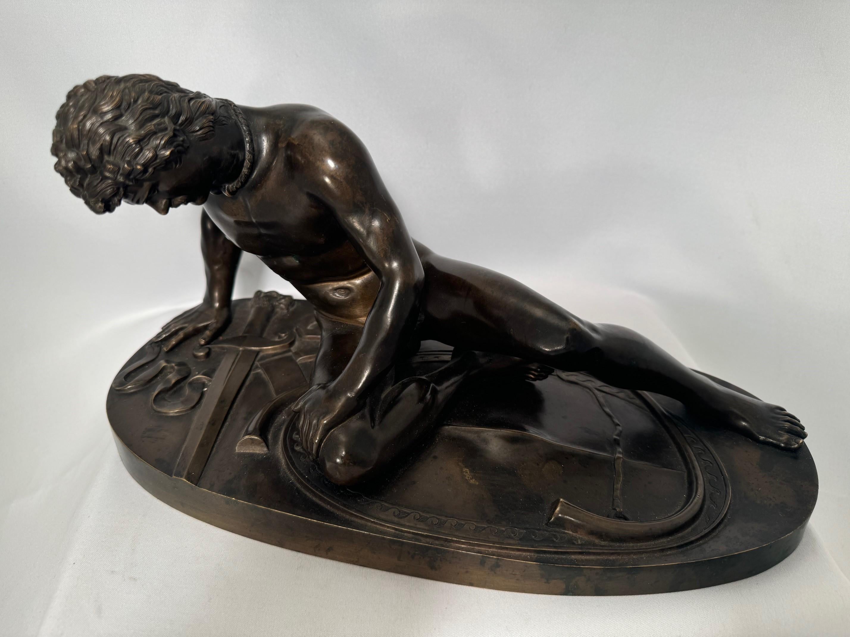 Figura de bronce Grand Tour de 