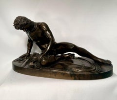 Grand Tour bronze figure of “The Dying Gaul”, After The Antique