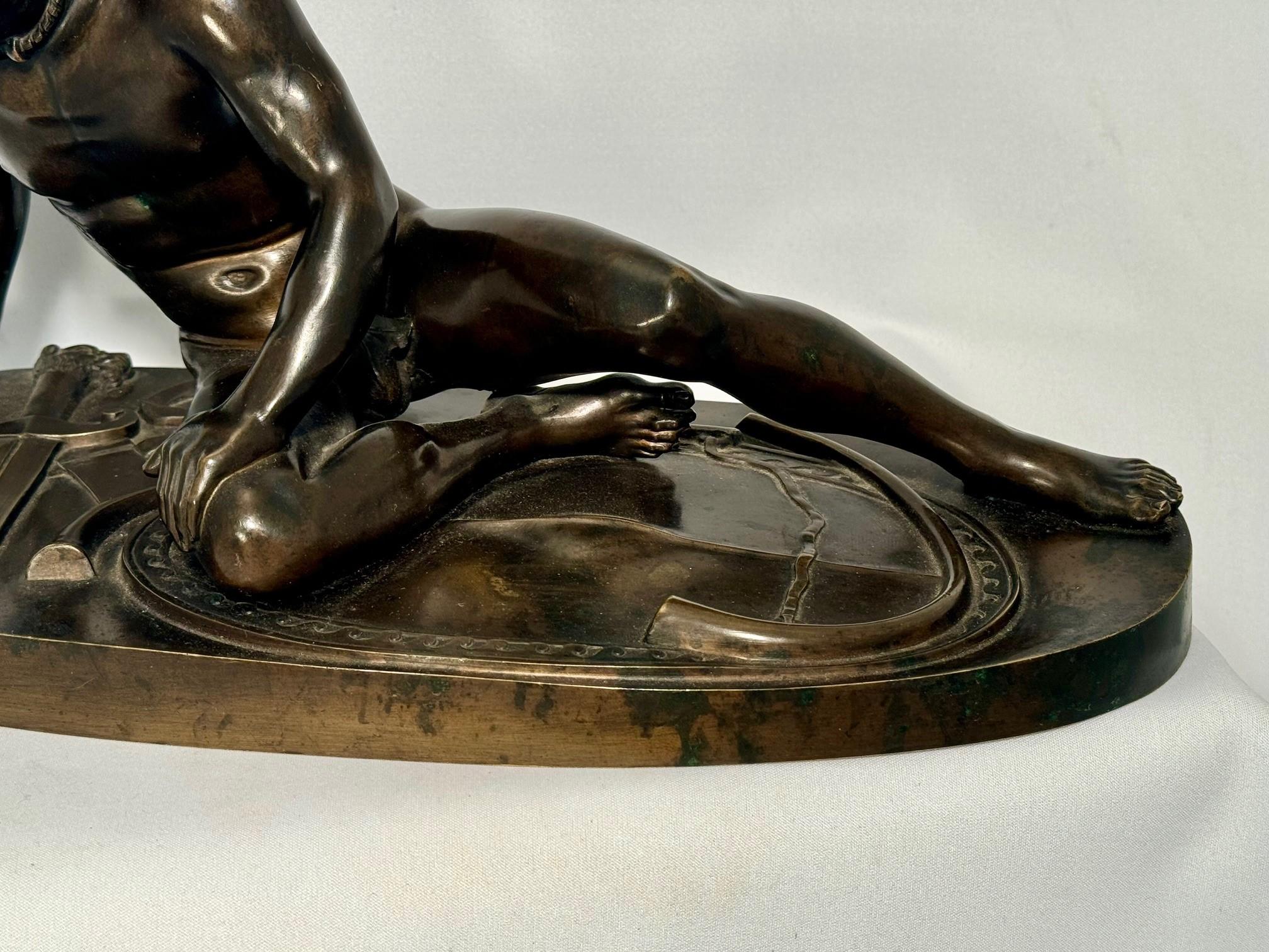 Figura de bronce Grand Tour de 