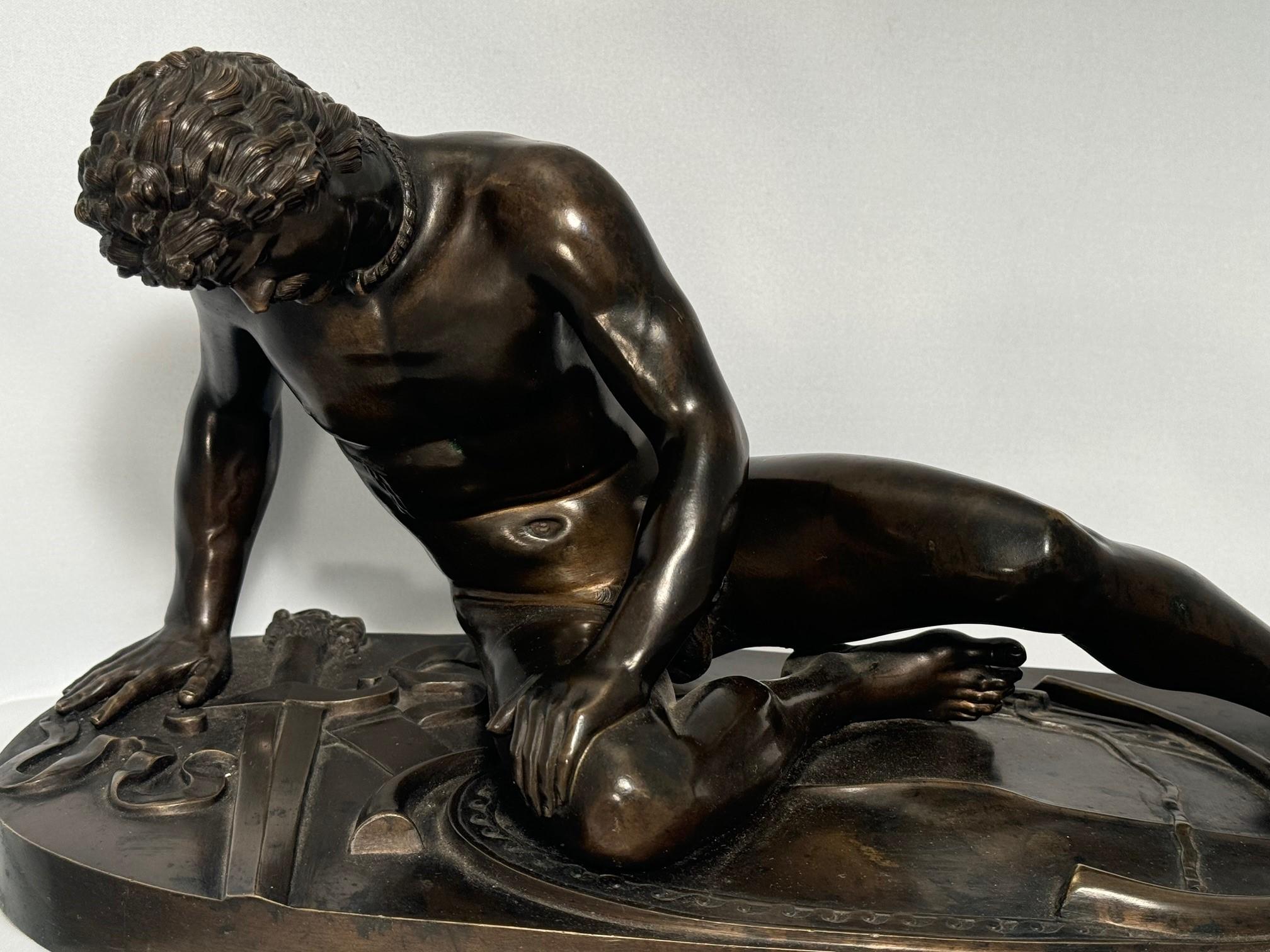 Figura de bronce Grand Tour de 