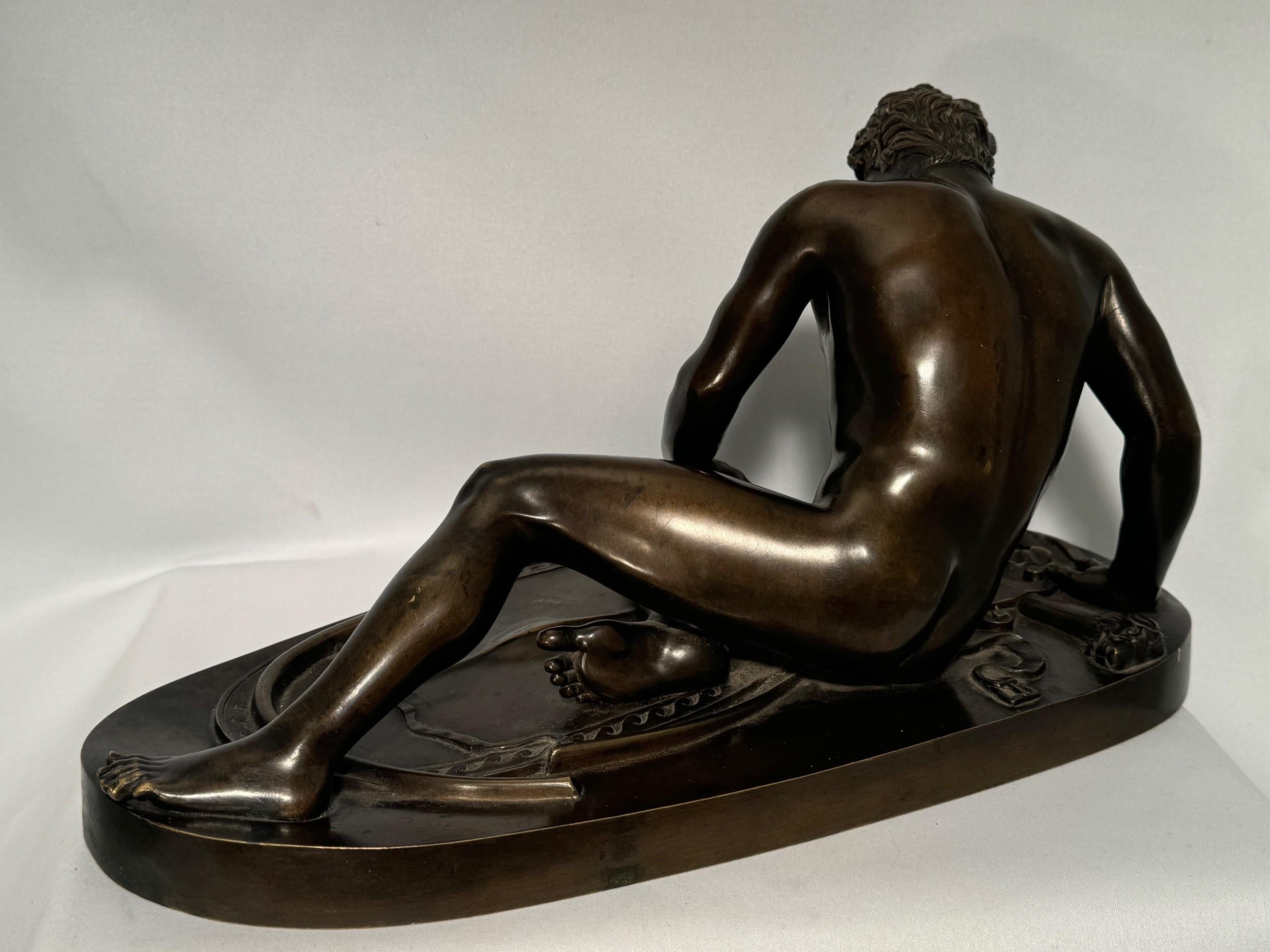 Figura de bronce Grand Tour de 