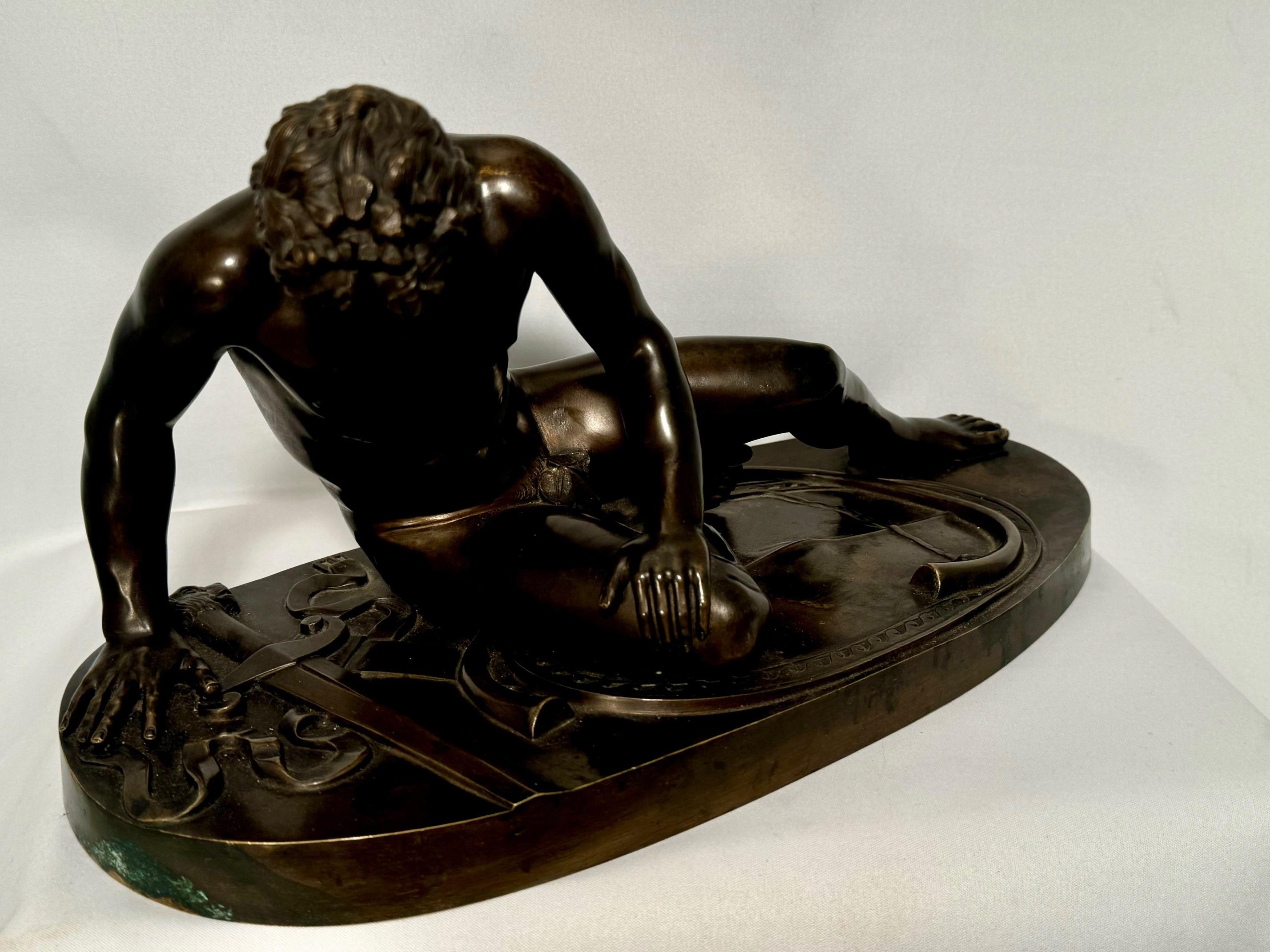 Figura de bronce Grand Tour de 