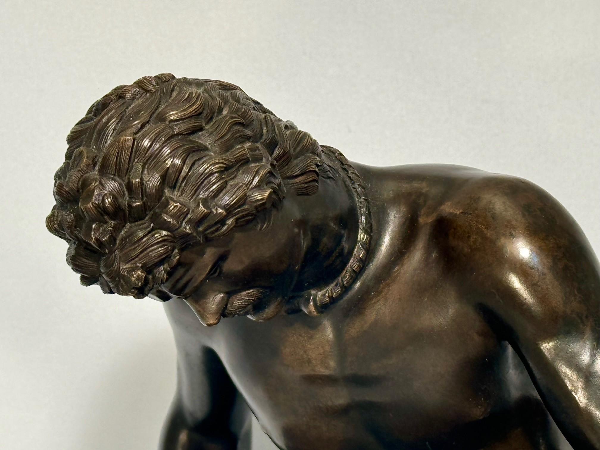 Figura de bronce Grand Tour de 