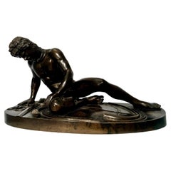 Grand Tour bronze figure of “The Dying Gaul”, After The Antique