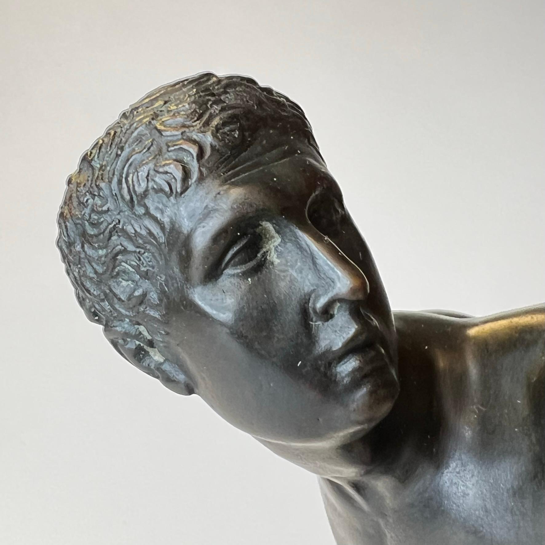 Grand Tour Bronze Figurine of Roman Gladiator 5