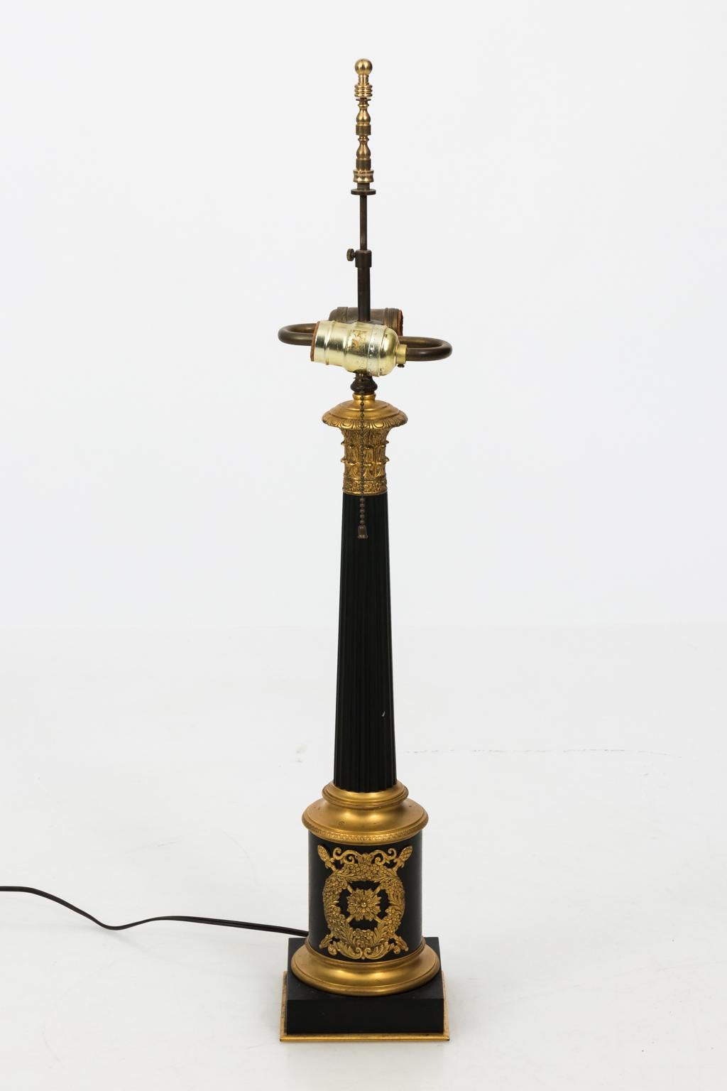 Brass Grand Tour Bronze Lamp