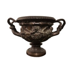 Modèle grand tour en bronze du vase Warwick