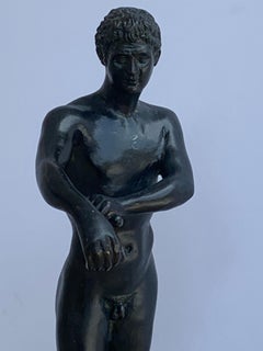 Grand Tour Bronze of a Roman Athlete