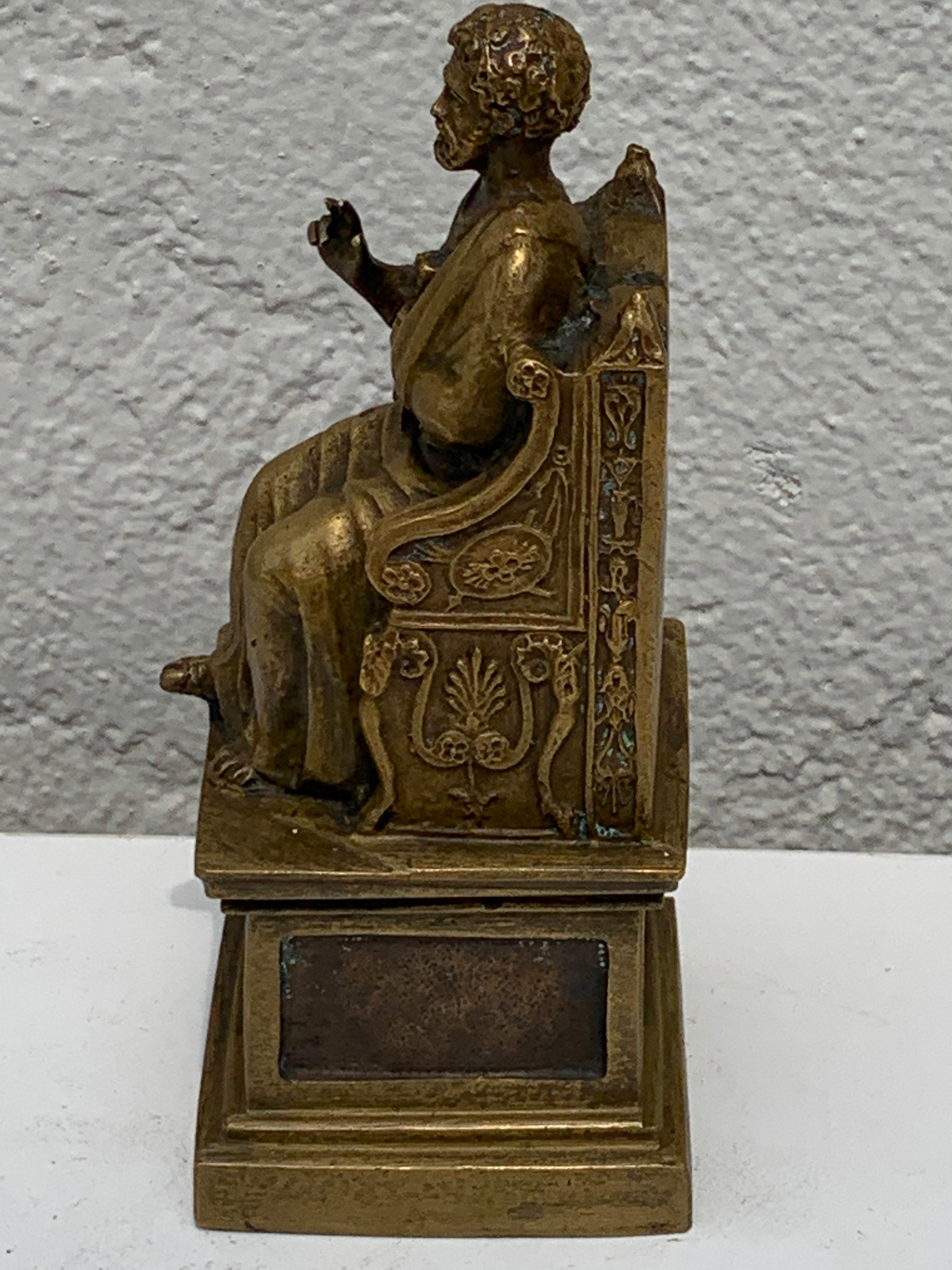 19th Century Grand Tour Bronze of St. Peter after Arnolfo di Cambio
