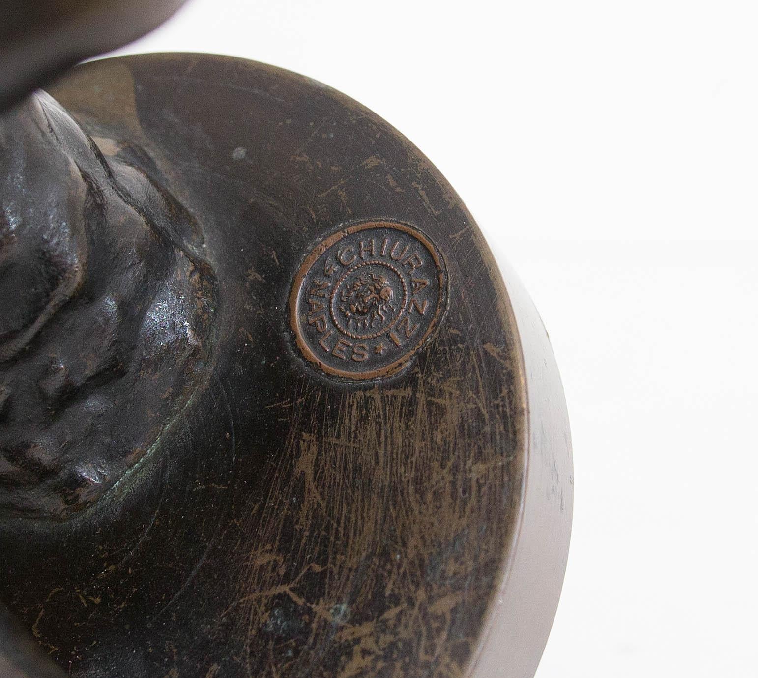 XIXe siècle Sculpture Grand Tour Boy with Thorn ou Lo Spinario en bronze