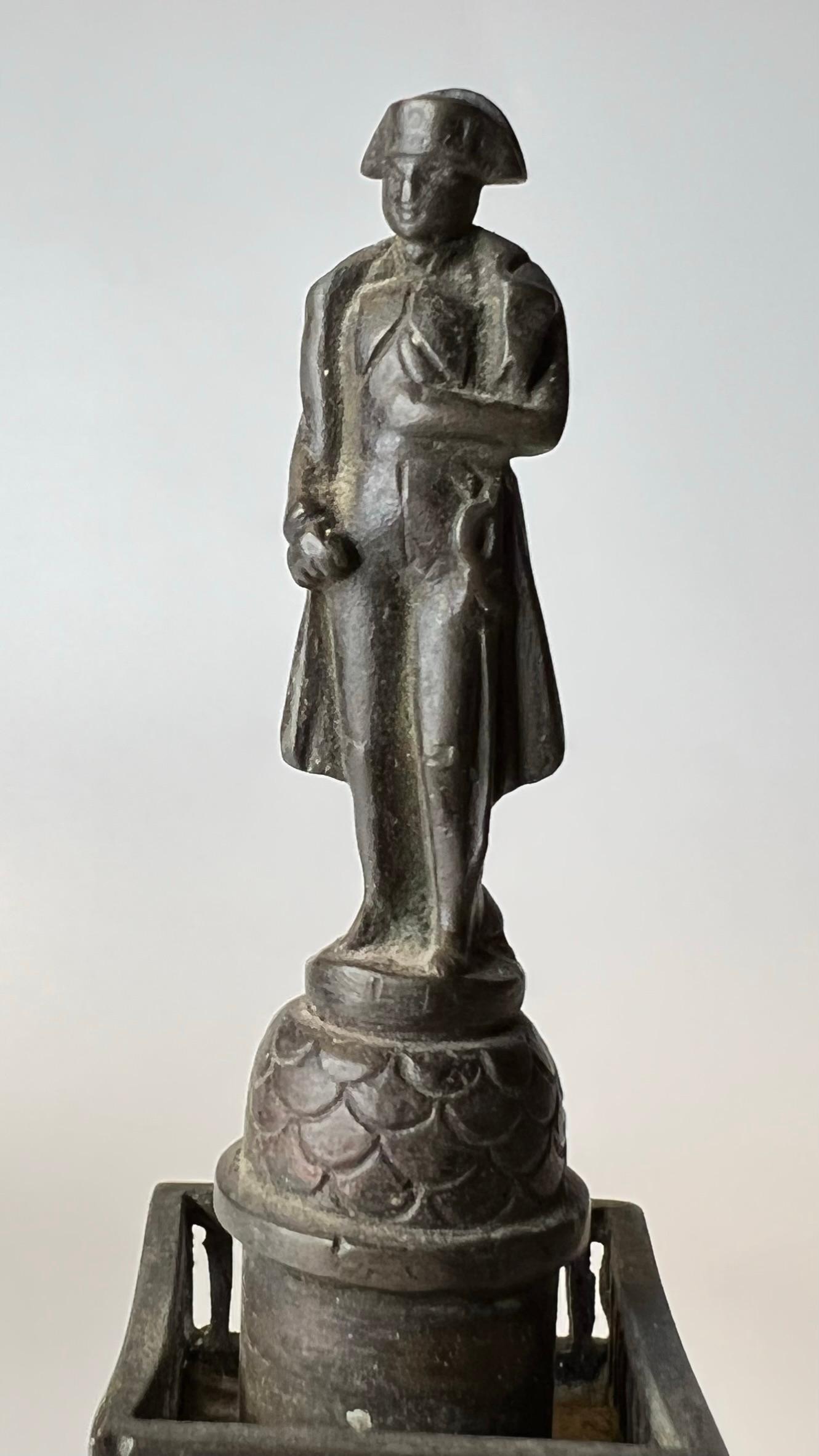 Grand Tour Bronze Sculpture of Vendome Column For Sale 1