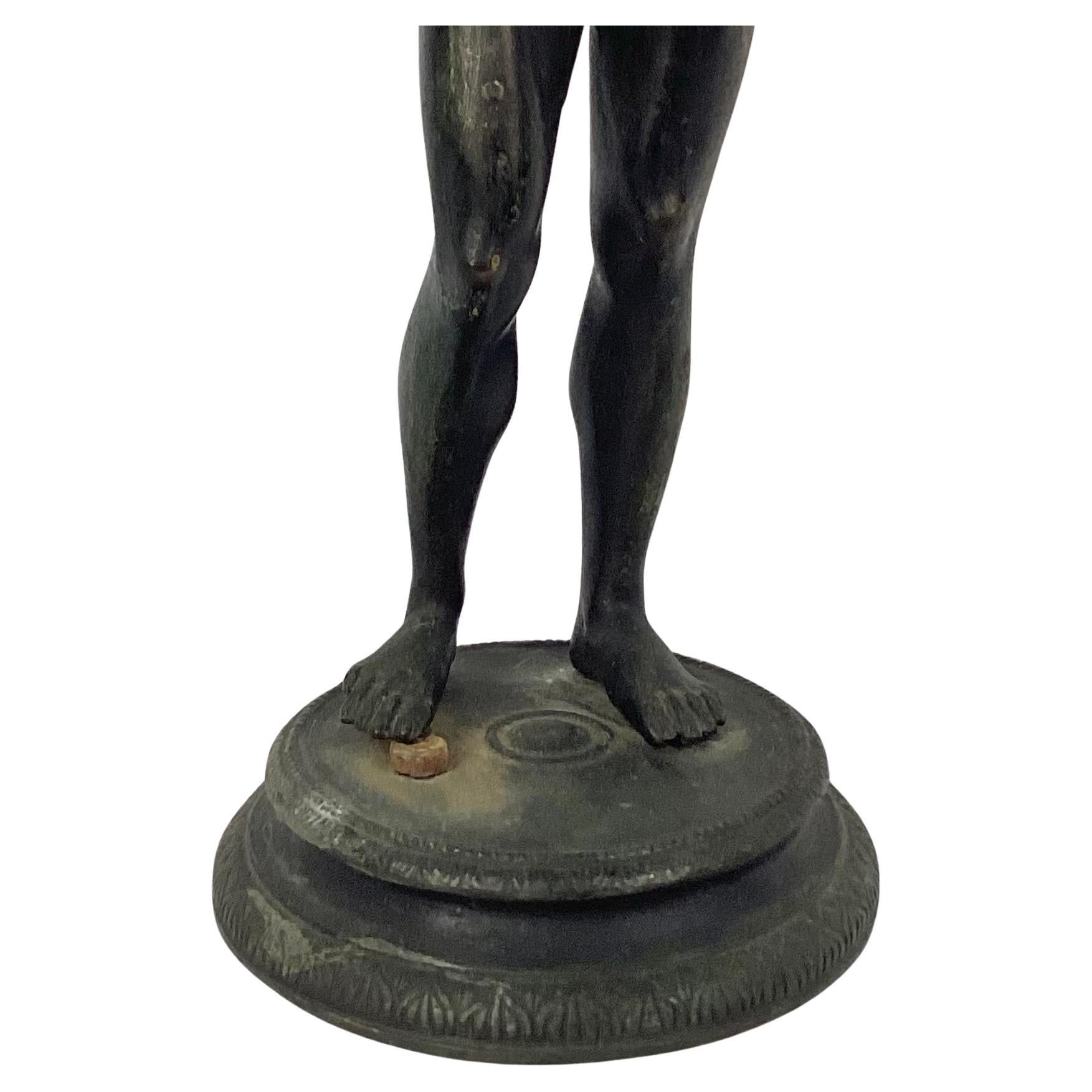 Italian Grand Tour Bronze Statue Of Dionysus  For Sale