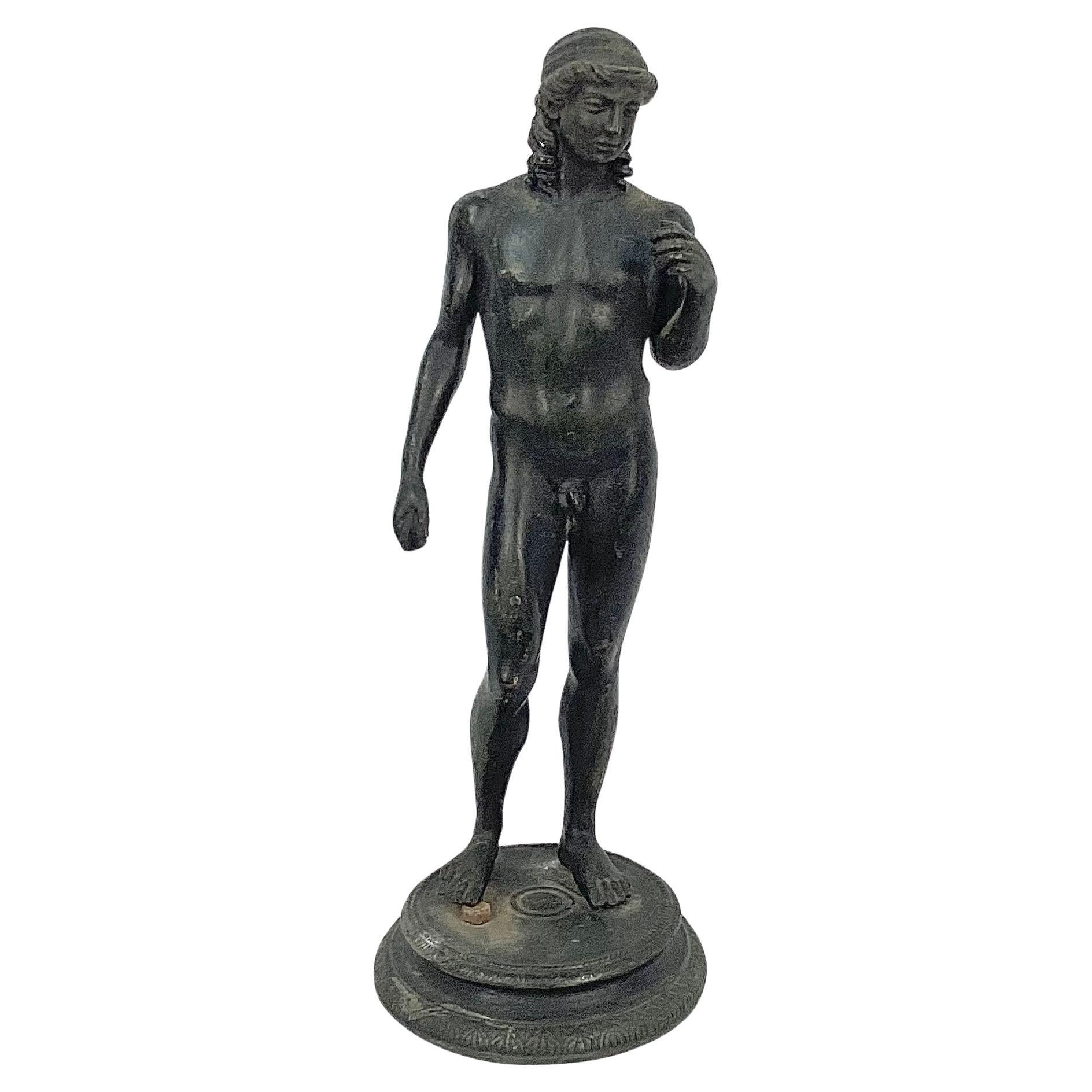 Grand Tour Bronze Statue Of Dionysus  For Sale