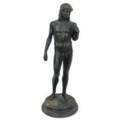Vintage Grand Tour Bronze Statue Of Dionysus 