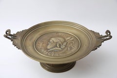 Grand Tour Bronze Tazza by Ferdinand Levillain