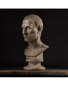 Grand Tour Bust of Julius Caesar, 19th Century