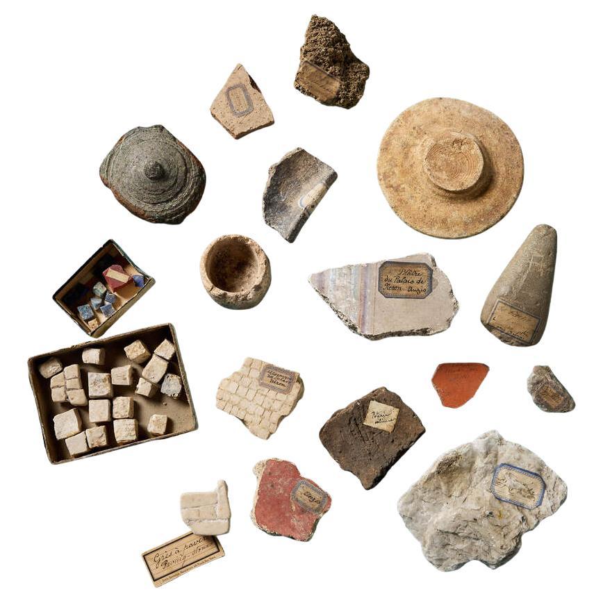 Collezione Grand Tour di oggetti e frammenti interessanti