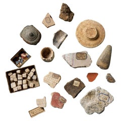 Collezione Grand Tour di oggetti e frammenti interessanti