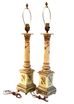 Grand Tour Column Lamps