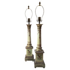 Grand Tour Column Lamps