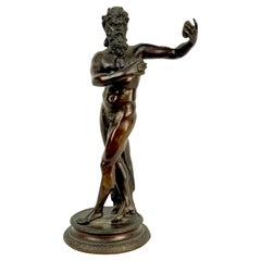 Gran Tour Estatua de Bronce "Fauno Bailarín" de Pompeya
