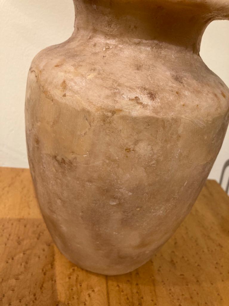 Pot en albâtre égyptien Grand Tour Bon état - En vente à Stamford, CT