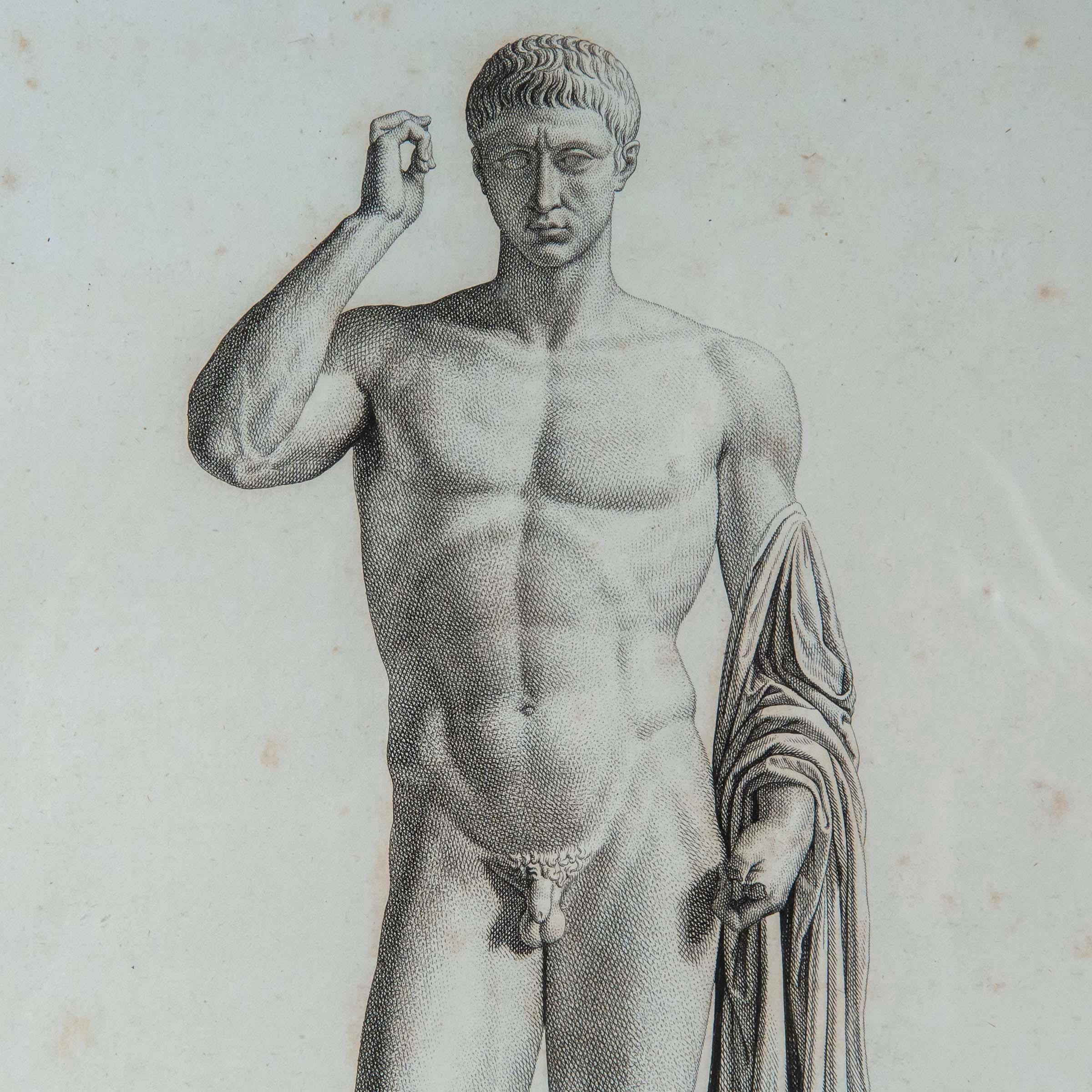 Grand Tour-Stiche von Germanicus und Sextus-Pompeius von Pierre Bouillon (Neoklassisch) im Angebot