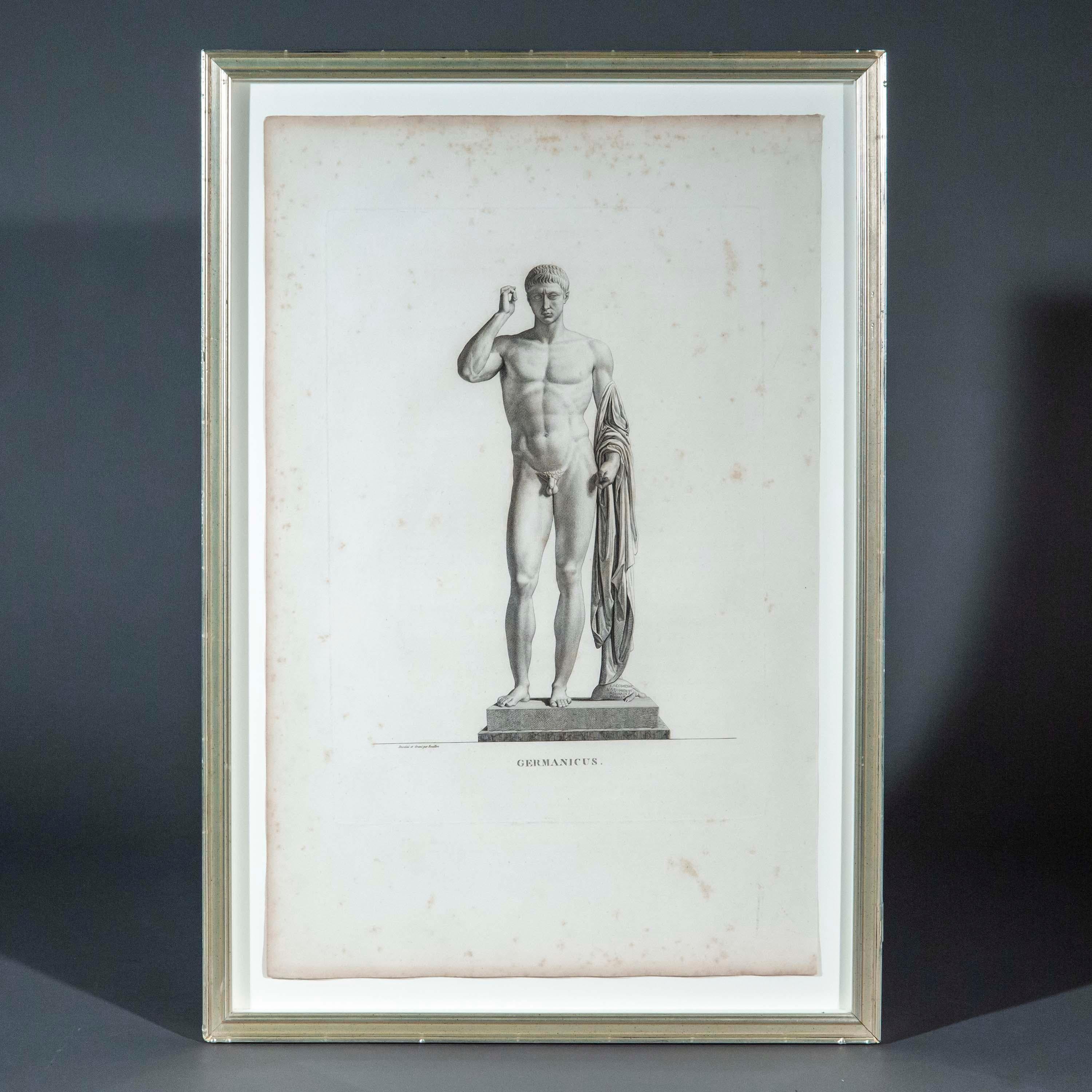 Gravures du Grand Tour d'Allemagne et de Sextus-Pompeius par Pierre Bouillon Bon état - En vente à Richmond, London