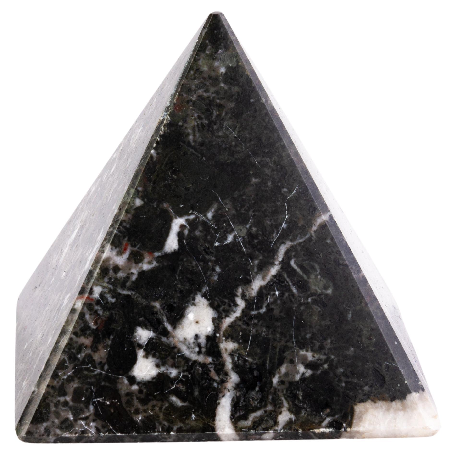 Grand Tour Geode Specimen Pyramid Desk Paperweight  For Sale