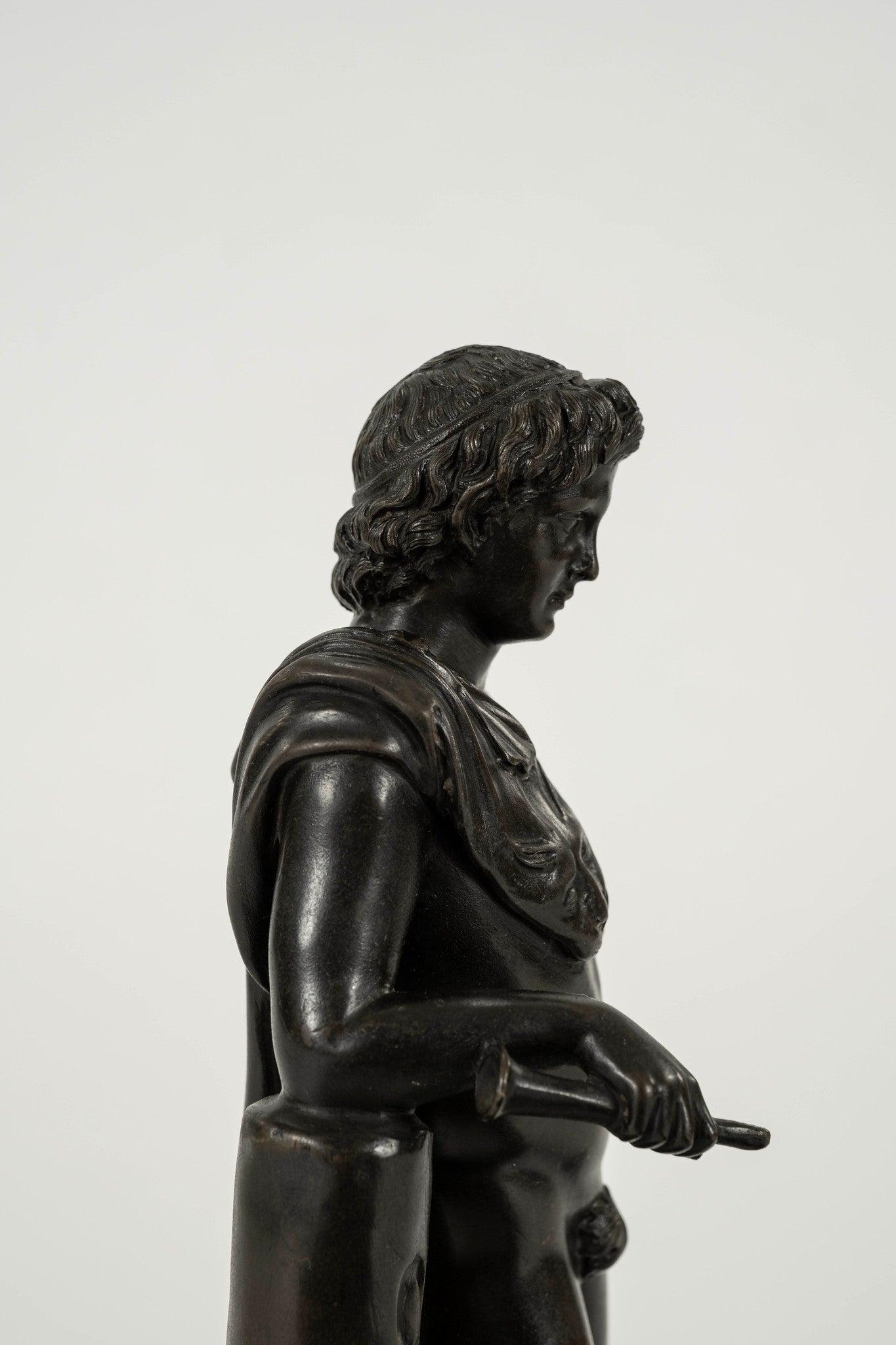 Sculpture en bronze Grand Tour Homme nu en vente 1