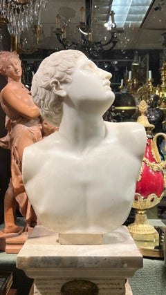 Marmorbüste des griechischen Hermes aus der Grand Tour