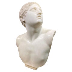 Marmorbüste des griechischen Hermes aus der Grand Tour