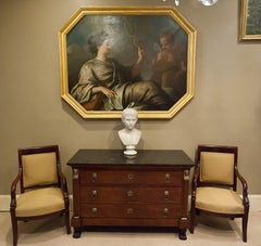 Grand Tour Marble Bust of Octavian 'Augustus Caesar' as a Boy, Italy, circa 1810