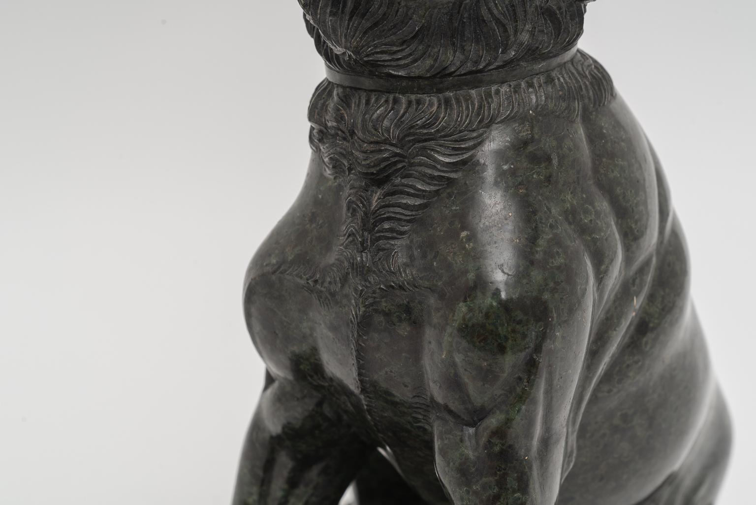 Grand Tour Marble Sculpture of the Melossian Hound For Sale 7