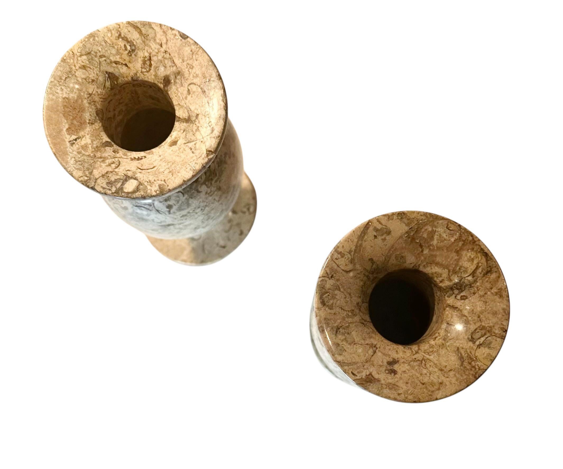 Jarrones de mármol Grand Tour Mármol en venta