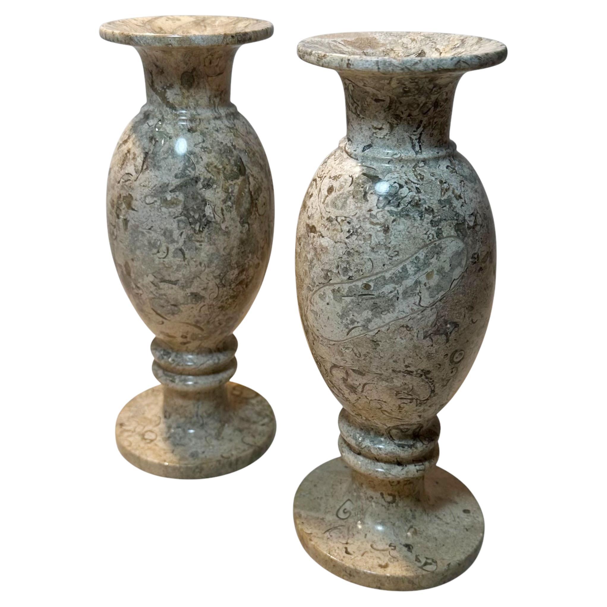 Grand Tour Marble Vases