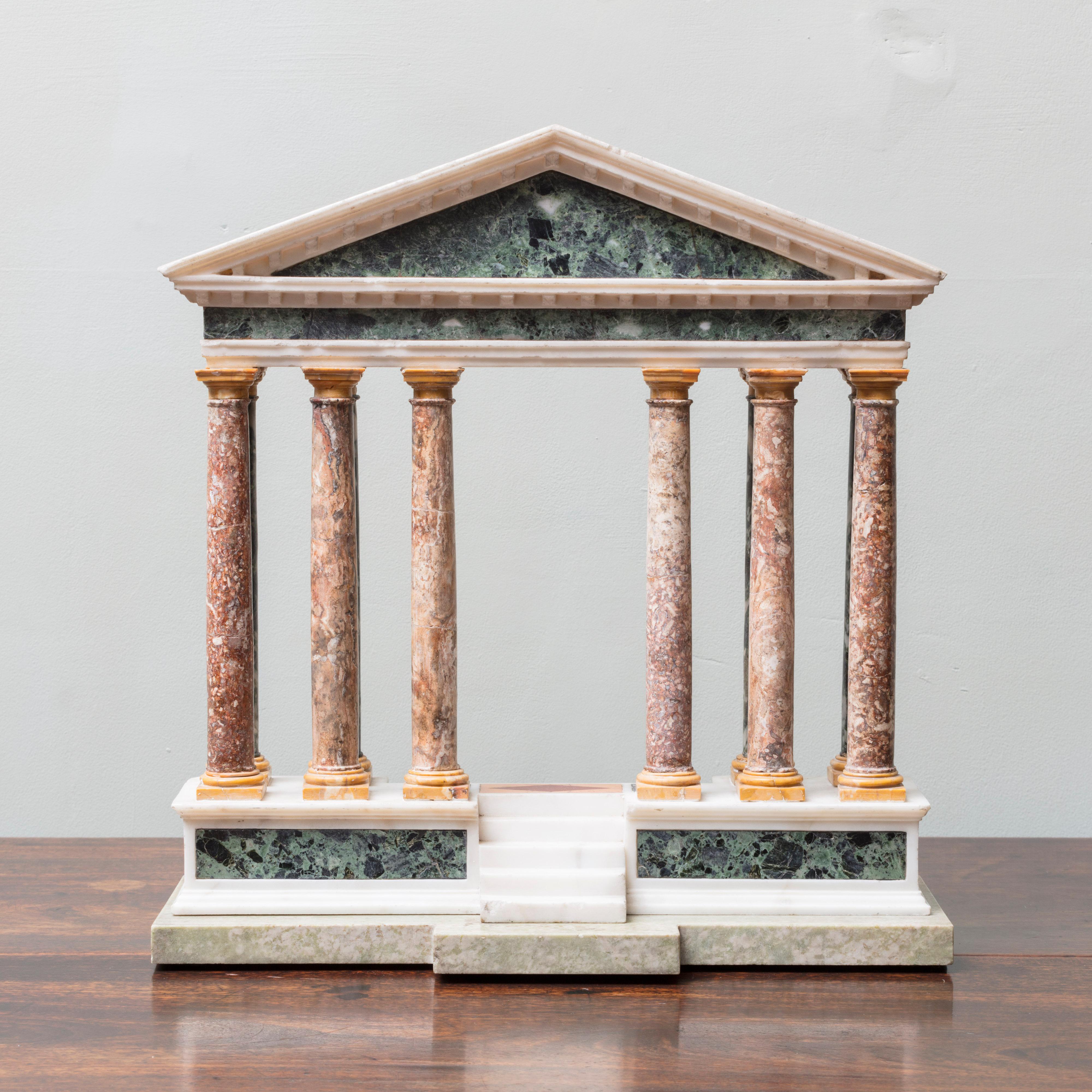 Italian Grand Tour Model of a Palladian Portico