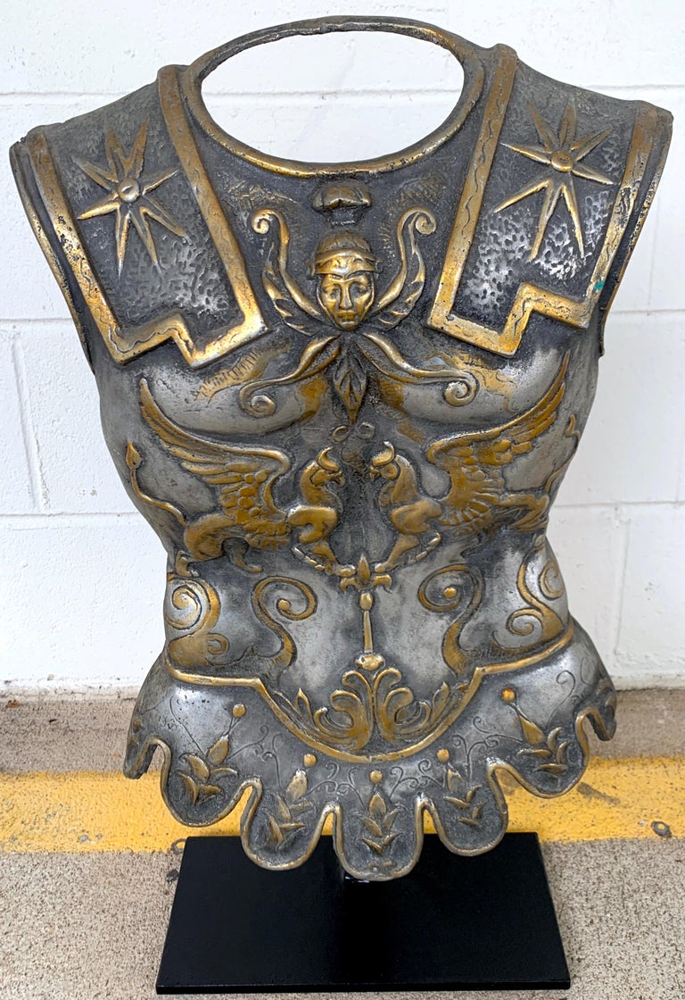 Grand Tour Model of a Roman Breast Plate, Museum Mounted For Sale at
