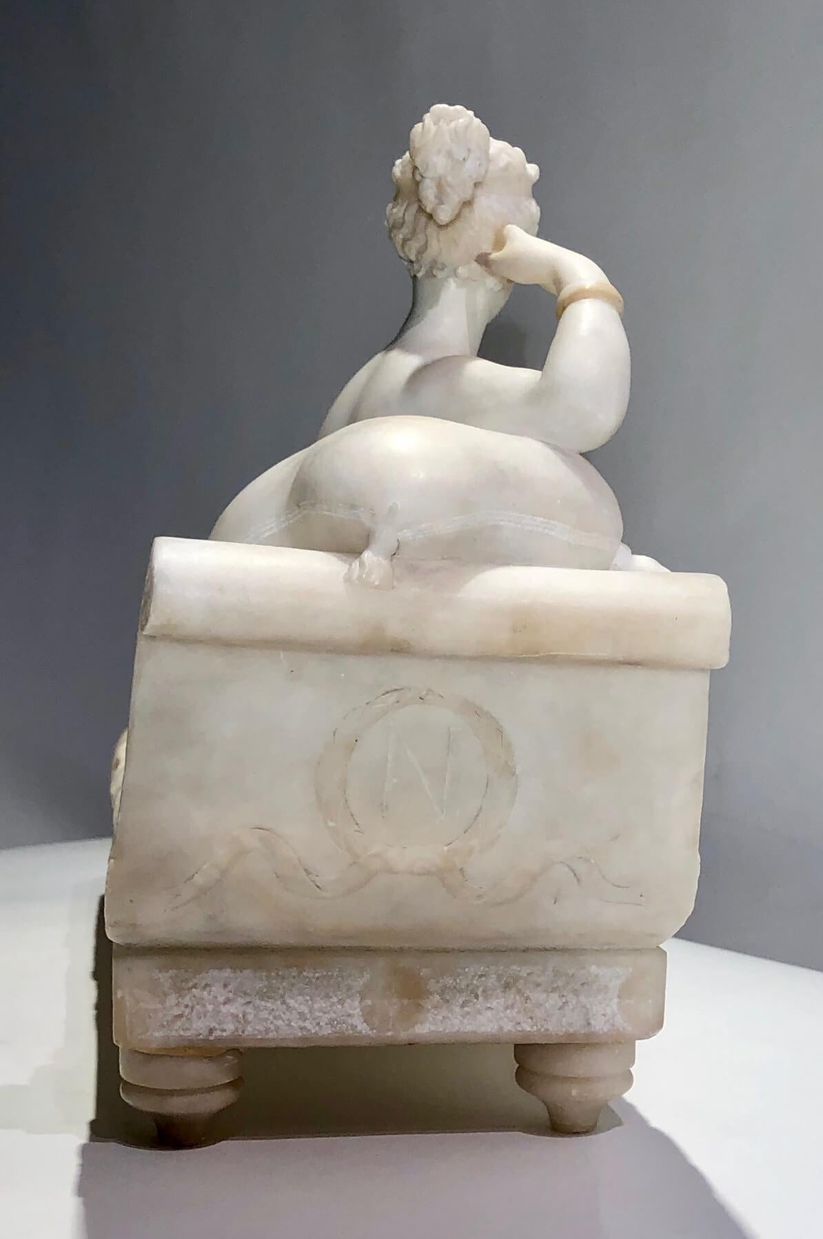 Italian Grand Tour Model of Pauline Borghese as Venus Victrix after Canova