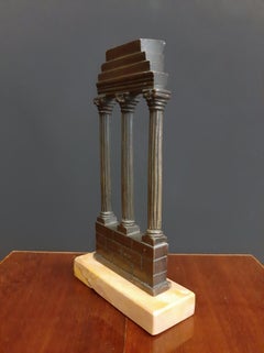 Grand Tour Model of the Temple of Castor and Pollux , Roman Forum