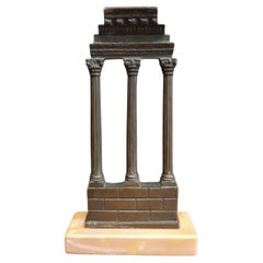 Grand Tour Model of the Temple of Castor and Pollux , Roman Forum
