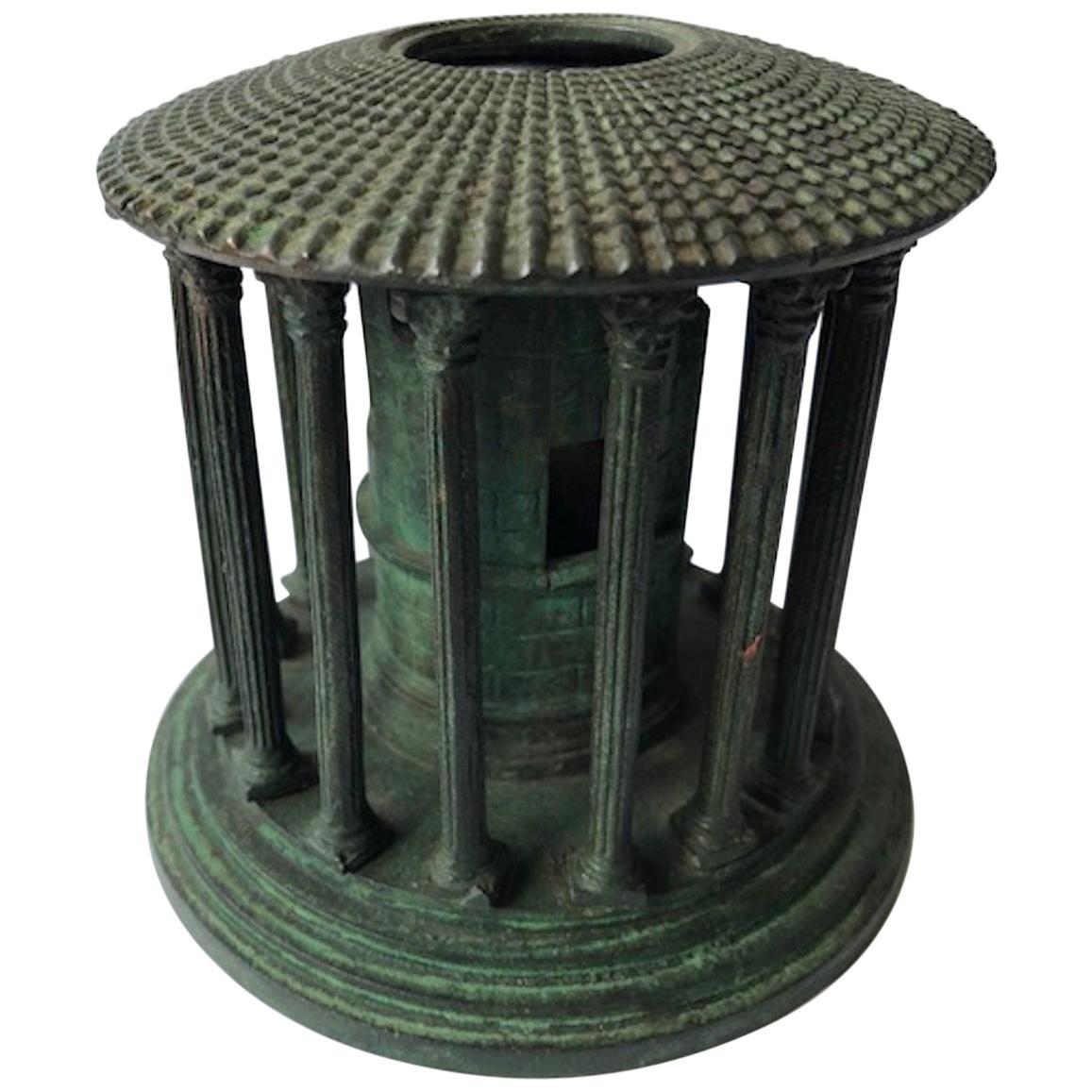 Grand Tour Model of the Temple of Vesta Rome, circa 1870