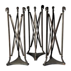 Grand Tour Neoclassical Bronze Gueridons