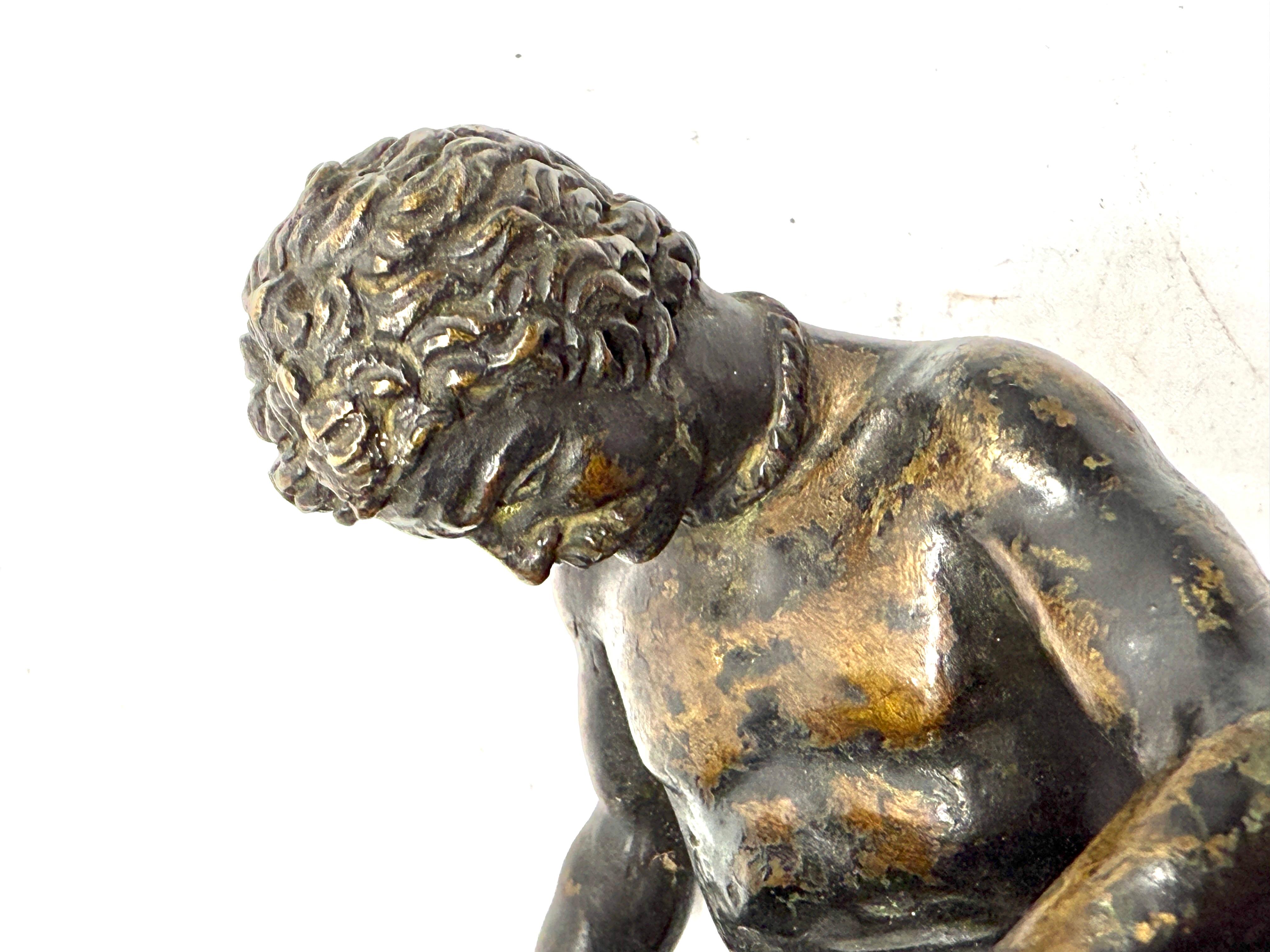 Bronze néoclassique du Grand Tour du Gaul mourant en vente 8