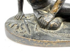 Grand Tour Neoclassical Bronze of “The Dying Gaul”