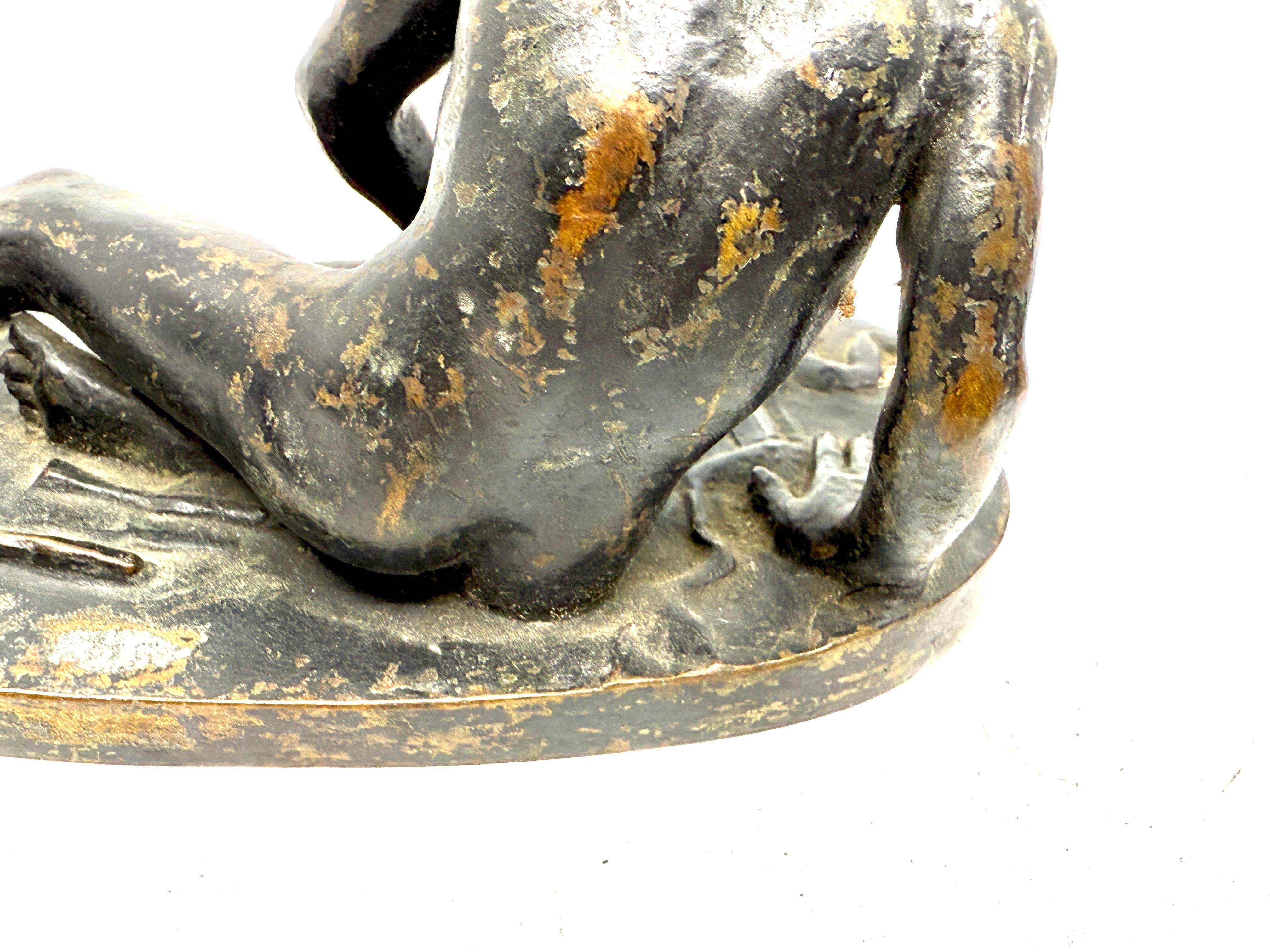 20ième siècle Bronze néoclassique du Grand Tour du Gaul mourant en vente
